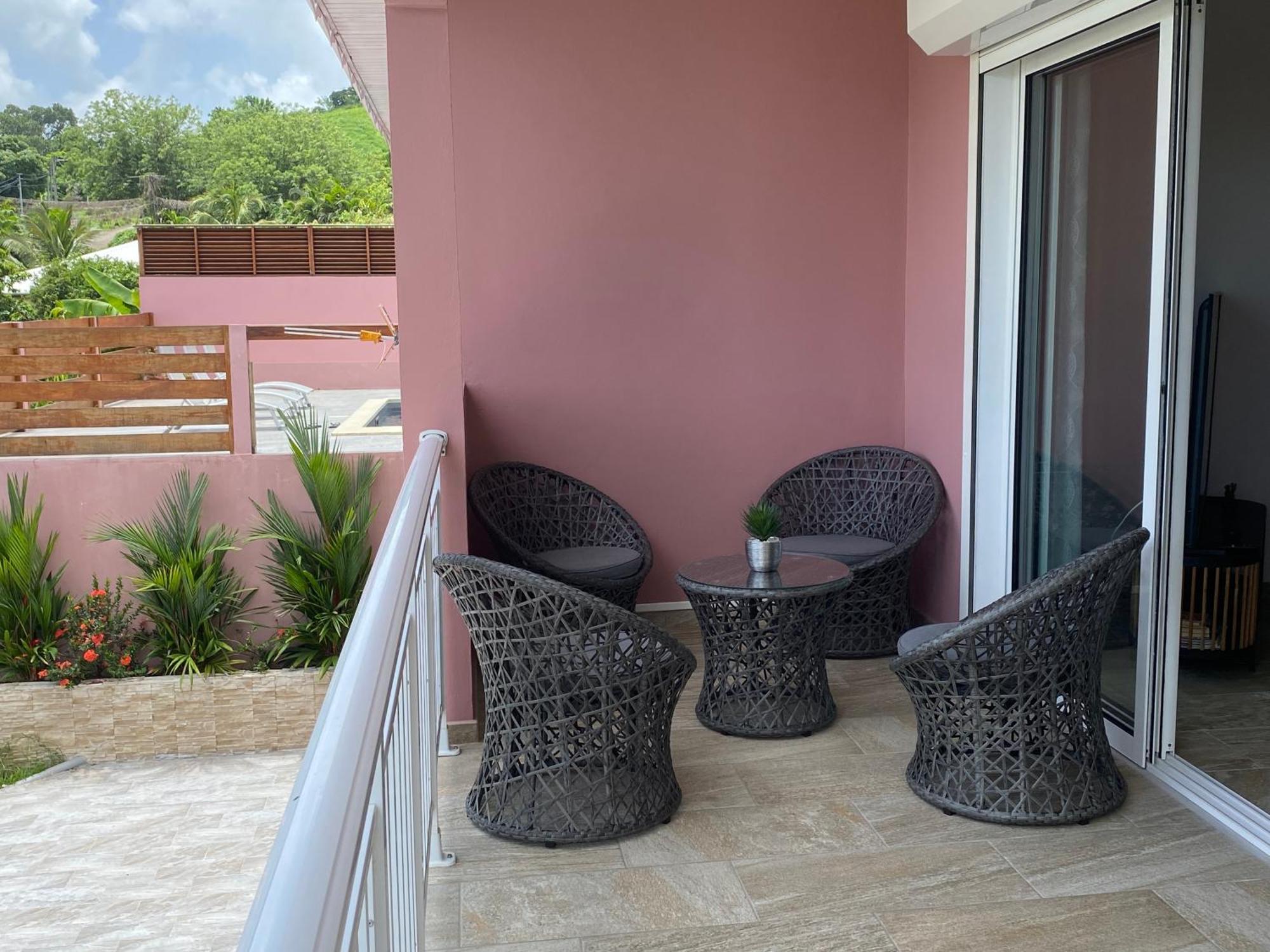 Villa Avec Piscine, Vue Sur Mer, Rocher Du Diamant Sainte-Luce Luaran gambar